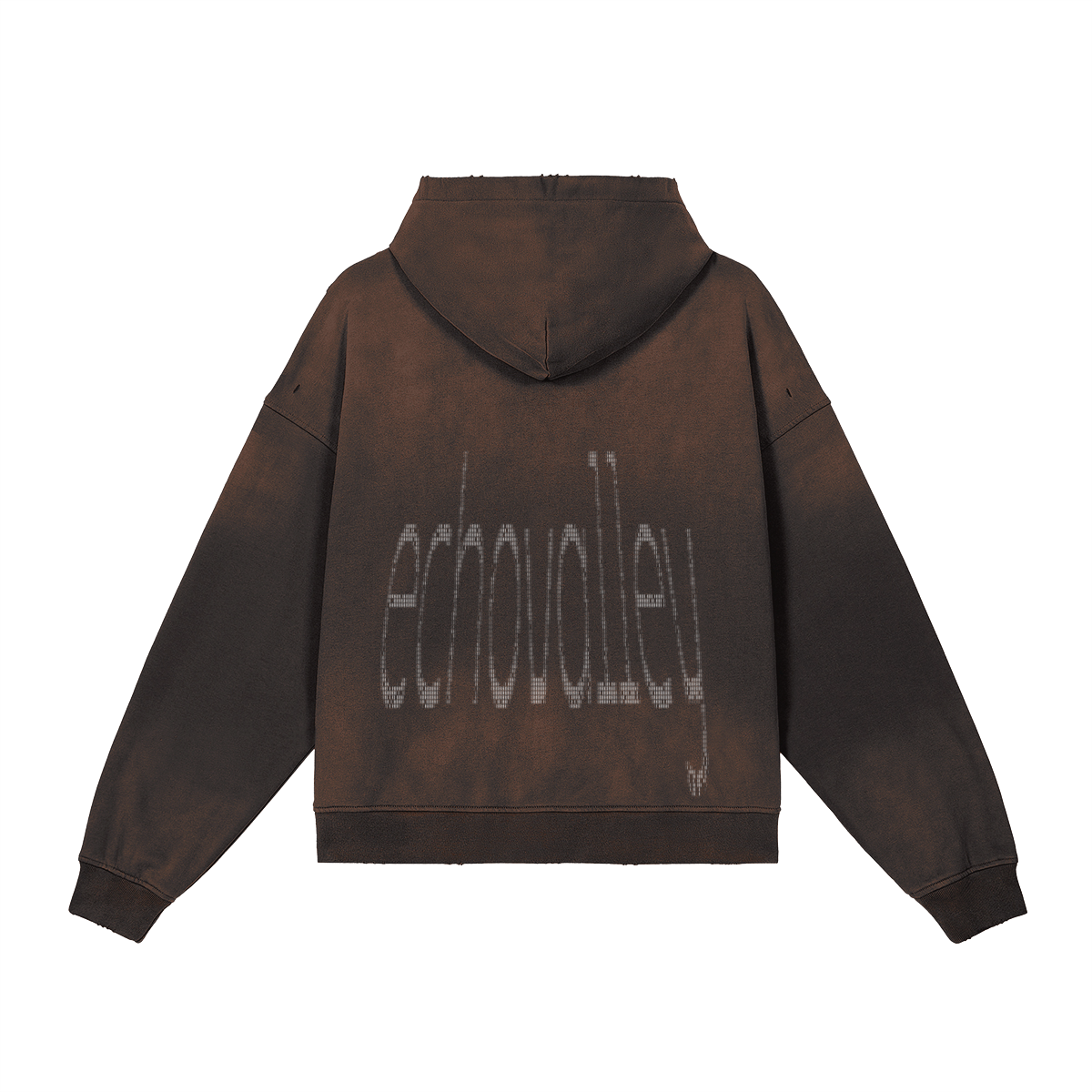 ATAVIST #002 Full-Zip Hoodie — Rückseite mit Backprint, Farbvariante